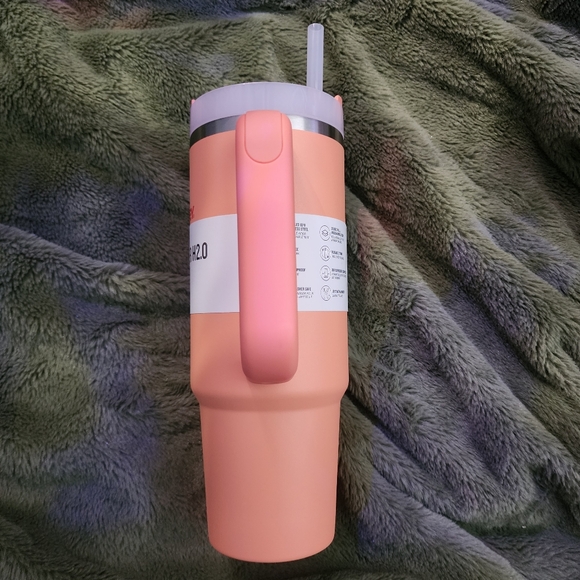 Stanley Quencher H2.0 Tumbler 30oz Nectarine orange NEW - Picture 2 of 9